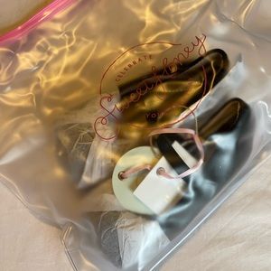 Sweethoney big bow suede ballet